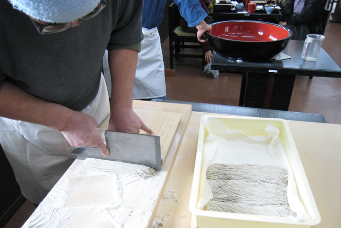 そば打ち体験